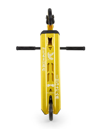Slamm Sentinel V4 Stunt Scooter - Gold 24.5"