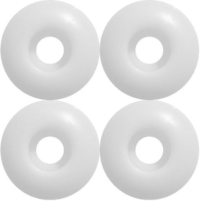 Yocaher Blank Skateboard Wheels - White [set/4]