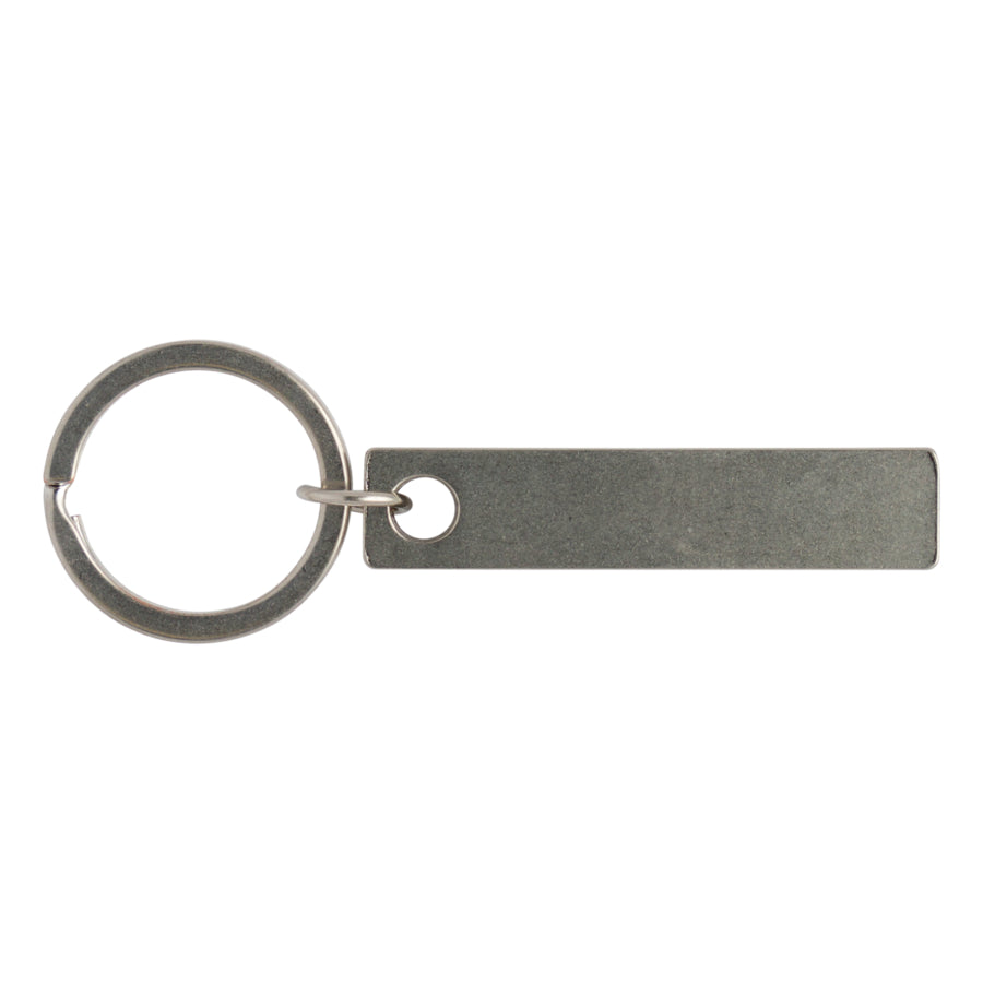 Independent Baseplate Keychain - Antique Nickle