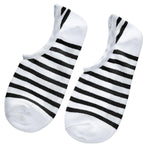 Santa Cruz Strip No Show Assorted Socks - Red/Blue/Black [women] [3 pairs]
