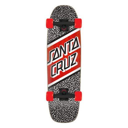 Santa Cruz Amoeba Street Skate Cruzer Longboard Complete 29.4"