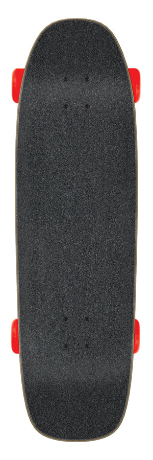 Santa Cruz Amoeba Street Skate Cruzer Longboard Complete 29.4"