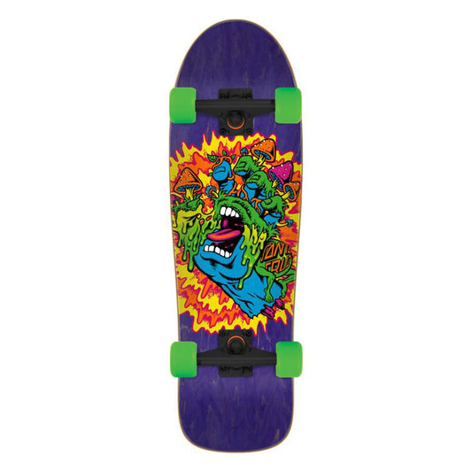 Santa Cruz Toxic Hand Shaped Cruzer Longboard Complete 31.7"