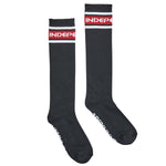 Independent B/C GROUNDWORK Tall Socks - Black [men]
