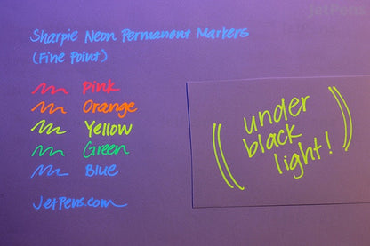 Sharpie Fine Tip Permanent Markers - Neon [x4 colors]