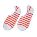 Santa Cruz Strip No Show Assorted Socks - Red/Blue/Black [women] [3 pairs]
