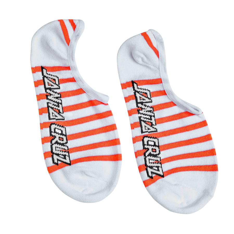 Santa Cruz Strip No Show Assorted Socks - Red/Blue/Black [women] [3-Pairs]