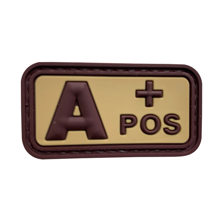 Missions A Positive PVC Patch - Brown