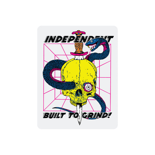 Independent Relic Clear Mylar Sticker 3x4"