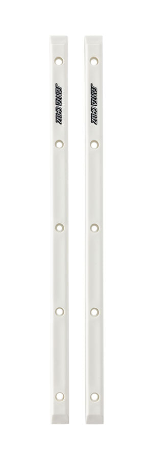 Santa Cruz Slimline Board Rails - White [set/2]