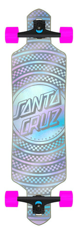Santa Cruz PRISMATIC DOT DROP-THRU Longboard Complete 36"