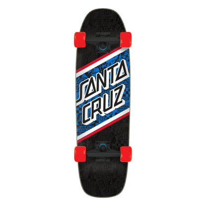Santa Cruz Flier Collage Street Cruzer Longboard Complete 29.4"