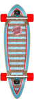 Santa Cruz DECODER WAVE PINTAIL CRUZER Longboard Complete 33"