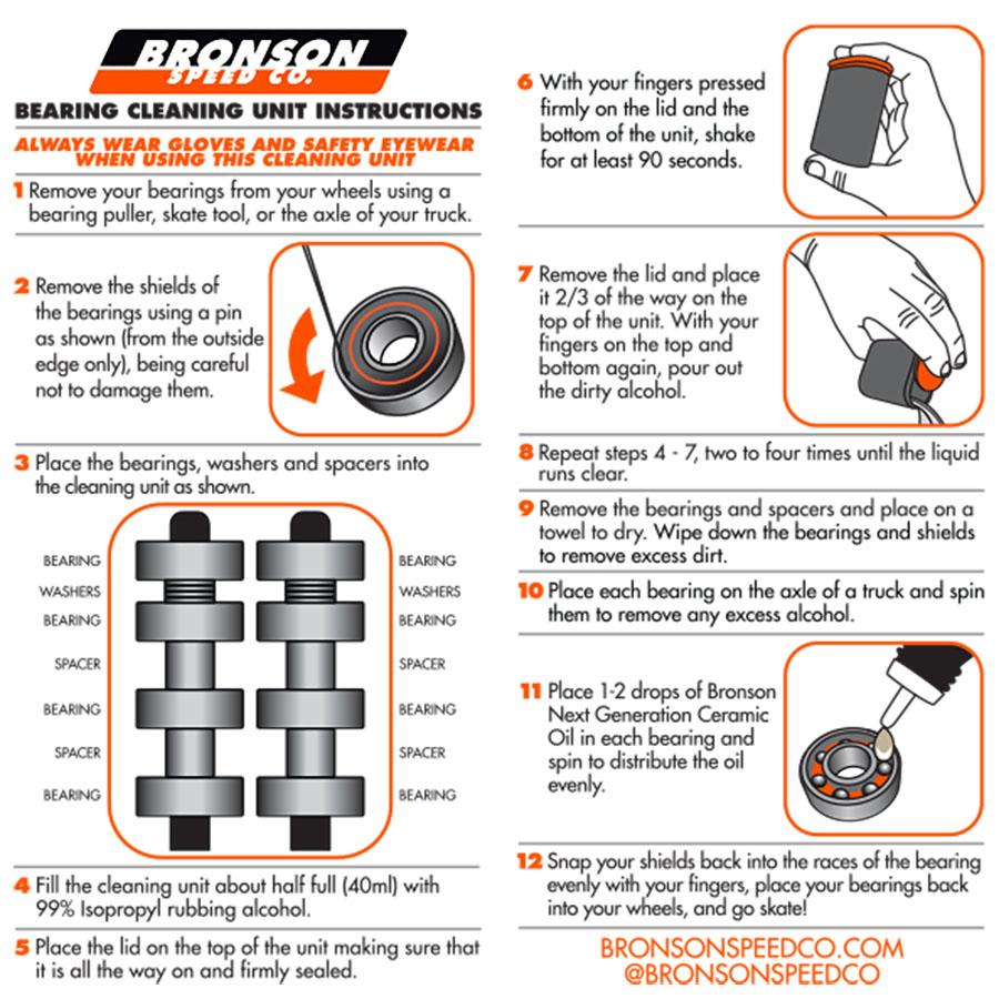 Bronson Bearing Cleaning Unit