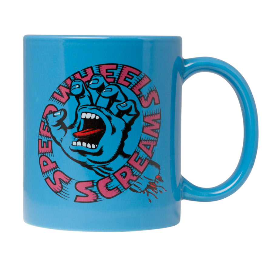 Santa Cruz Speed Wheels Scream Mug - Blue