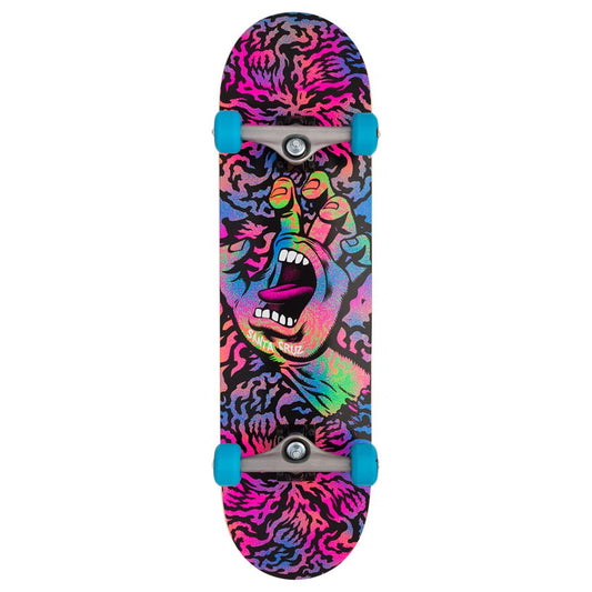 Santa Cruz OBSCURE HAND LARGE Skateboard Complete 8.25"