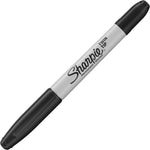 Sharpie TwinTip Permanent Markers - Black [pack/2]