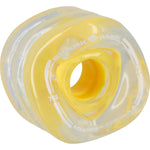 Shark Wheel Sidewinder Formula  70 MM, 78A - Transparent Clear with Yellow Hub (set of 4) - LocoSonix