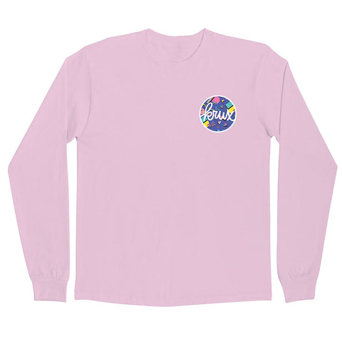 Krux 90s Regular L/S Shirt - Pink [men]