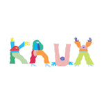 Krux LETTER MYLAR Clear Sticker - 7x2.6"