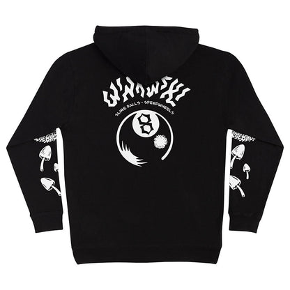 Slime Balls Winkowski Vomits P/O Heavyweight Hoodie - Black