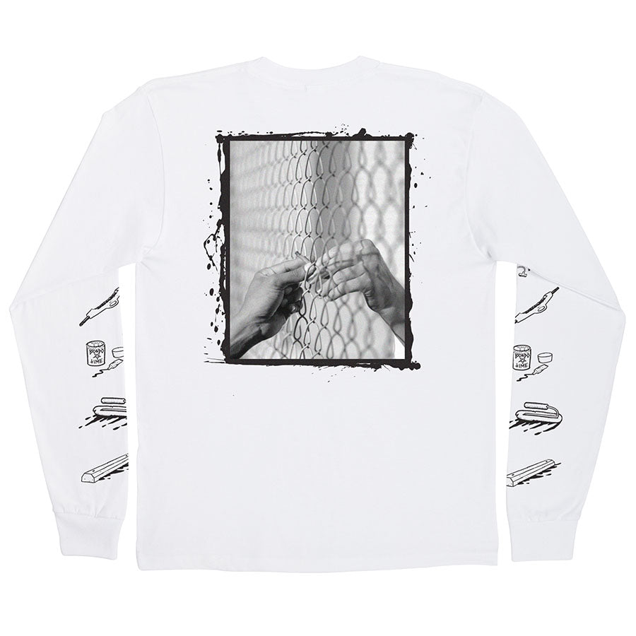 Creature Guest Capture Regular L/S Shirt - White