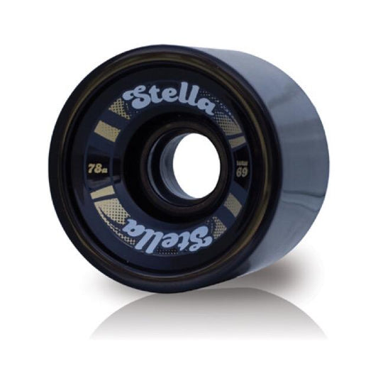 Stella 69's Longboard Wheels - Black 69mm 78A [set/4]