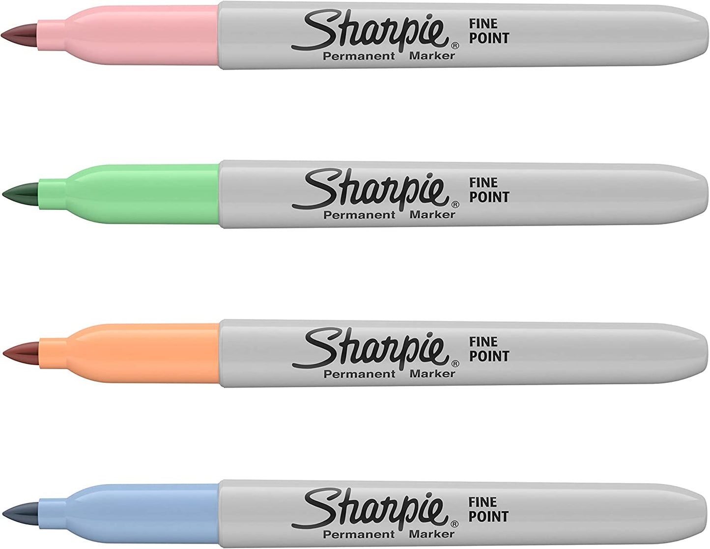 Sharpie Fine Tip Permanent Markers - Pastel [x4 colors]