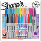 Sharpie Fine Tip Permanent Markers - Electro Pop [x24 colors]