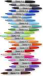 Sharpie Fine Tip Permanent Markers - Electro Pop [x24 colors]