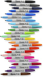 Sharpie Fine Tip Permanent Markers - Electro Pop [x24 colors]