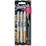 Sharpie Metallic Permenant Markers [x3 colors] - gold/silver/bronze