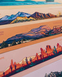 Hydrascape MINISCAPE - GRAND CANYON Sticker 2x10"