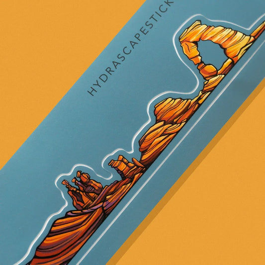 Hydrascape Miniscape - Arches Sticker 2x10"