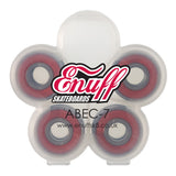 Enuff ABEC-7 Bearings - Red [pack of 8] - LocoSonix