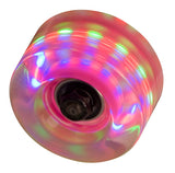 SFR LIGHT-UP Roller Skates Wheels 58mm 82A - Pink