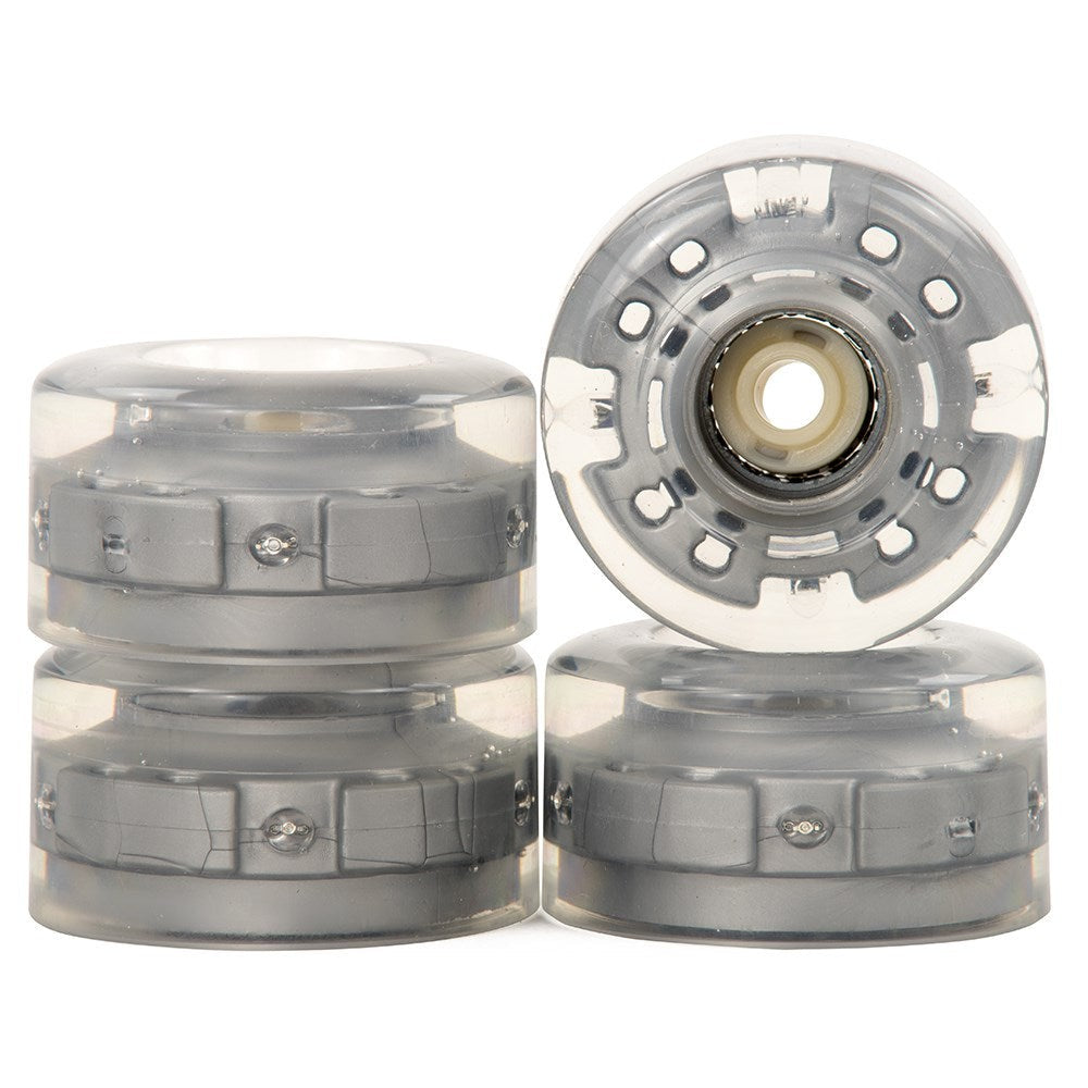 SFR Light-Up Roller Skates Wheels 58mm 82A - Grey