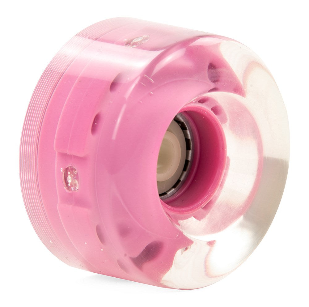 SFR Light-Up Roller Skates Wheels 58mm 82A - Pink