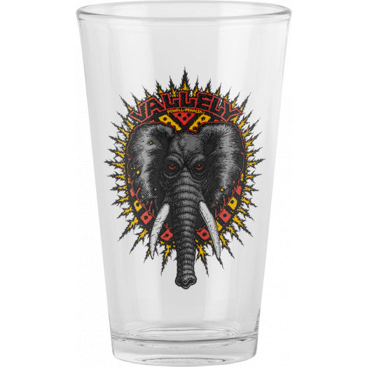 Powell-Peralta Mike Vallely Elephant Pint Glass