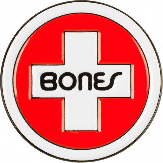 Bones Swiss Circle Lapel Pin