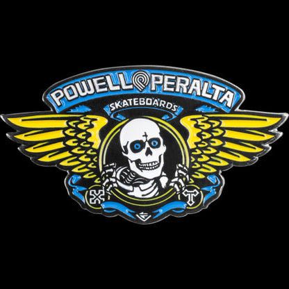 Powell-Peralta Winged Ripper Lapel Pin - Blue