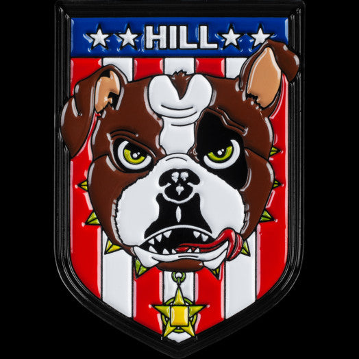 Powell-Peralta Rankie Hill Bulldog Lapel Pin