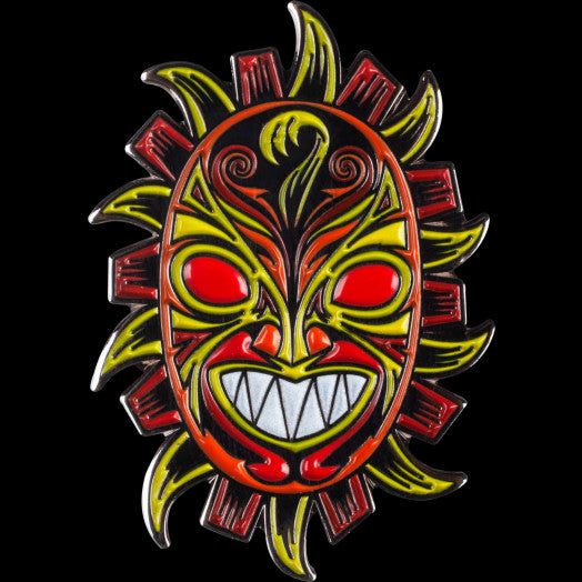 Powell-Peralta Nicky Guerrero Mask Glow In The Dark Teeth Lapel Pin