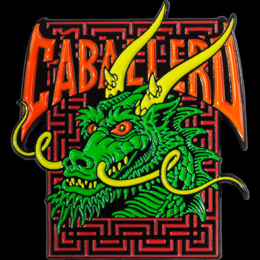 Powell-Peralta Cab Street Dragon Lapel Pin - Green