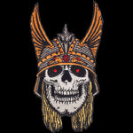 Powell-Peralta ANDY ANDERSON SKULL Patch 4"
