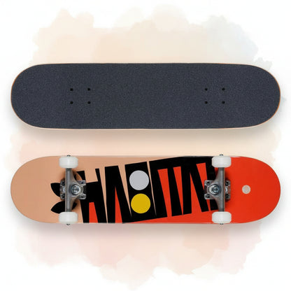Habitat ARTISAN APEX Skateboard Complete - Red 7.75"