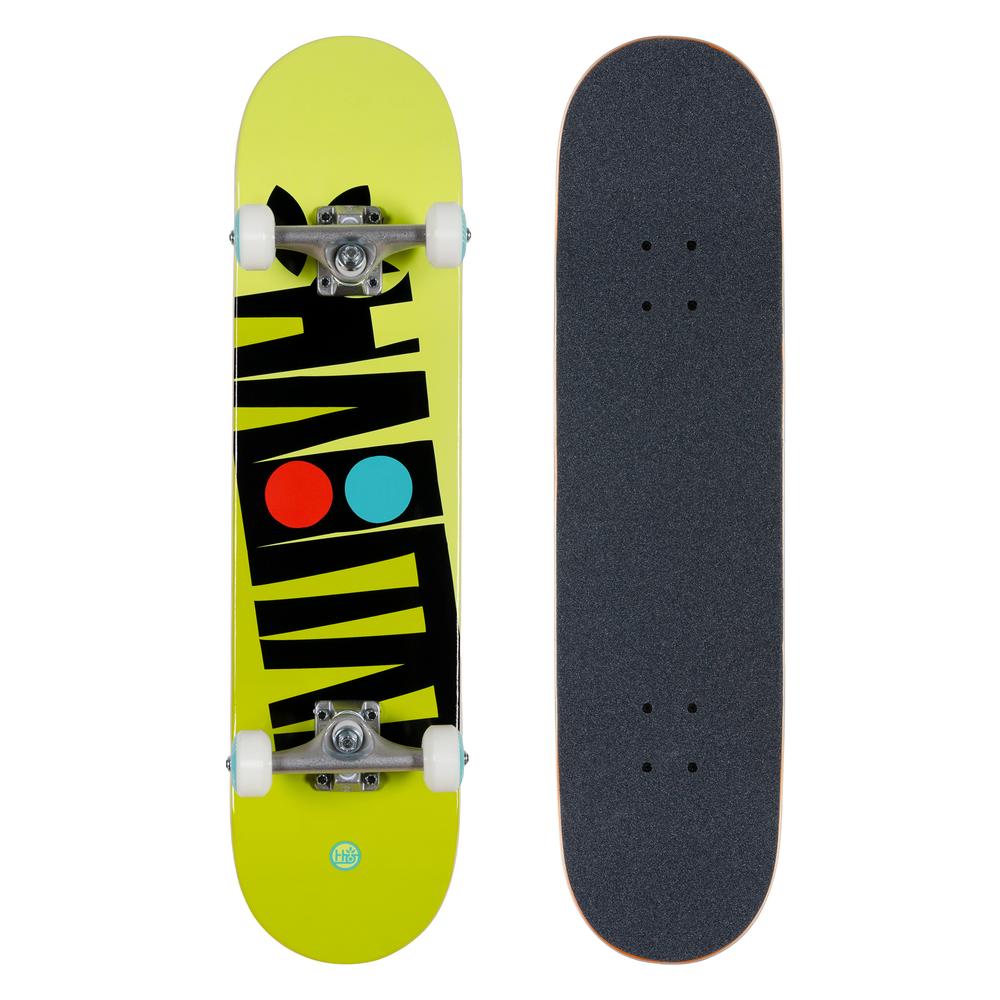 Habitat ARTISAN APEX Skateboard Complete - Yellow 7.5"
