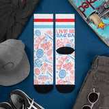 American MACBA Mid High Socks