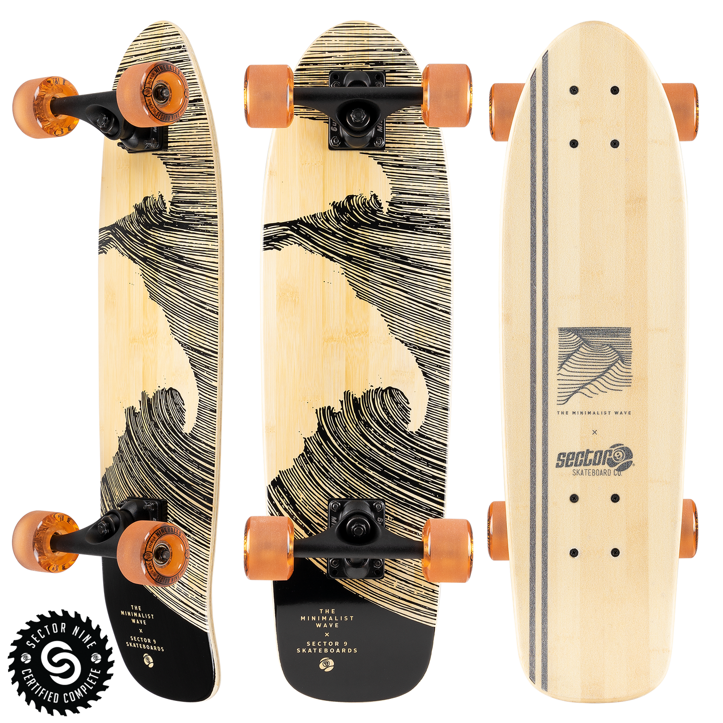 Sector9 Bambino Combo Longboard Complete 26.5"