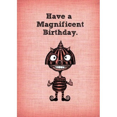 Bald Guy Have A Magnificent Birthday Greeting Card [172]